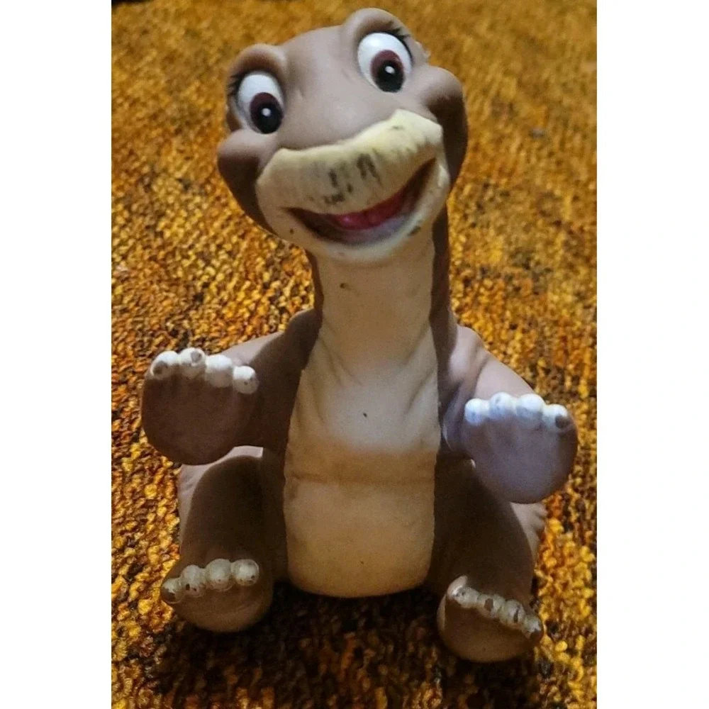 Vintage UCS & Amblin 1988 Land Before Time‎ Little Foot Hand Puppet Brown 6